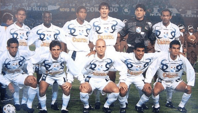 Balerio durante su época en Cristal en la temporada 1997. Foto: esiguay