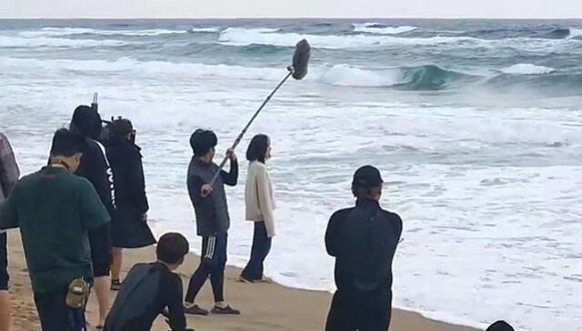 La grabación de episodio 14 de The World of the Married se realizó en la playa de Gangneung