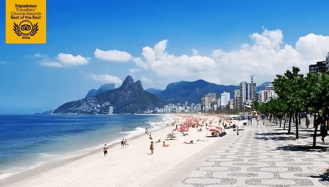  Esta playa también resaltó en la lista oficial de Travellers' Choice. Foto: Tripadvisor<br>    
