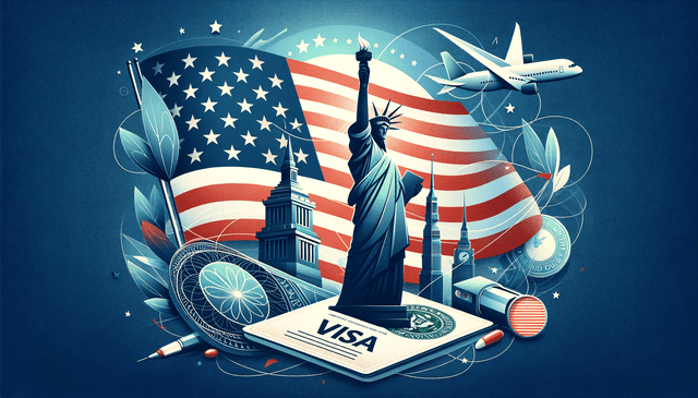 El Gobierno de Estados Unidos establece que la gran mayoría de países soliciten una visa para ingresar al territorio norteamericano. Foto: DALL-E    