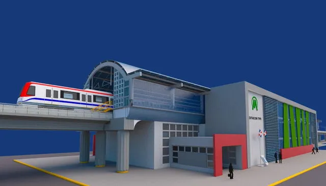  La Línea 2C del Metro de Santo Domingo estaría lista pronto. Foto: elDigital<br>    