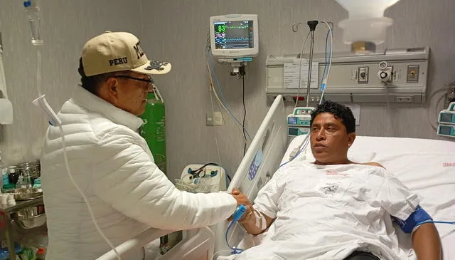 Coronel Montúfar, jefe de la División de Robos, en el Hospital Central de la PNP “Luis N. Sáenz”, en Jesús María. Foto: Mininter Coronel Montúfar, jefe de la División de Robos, en el Hospital Central de la PNP “Luis N. Sáenz”, en Jesús María. Foto: Mininter