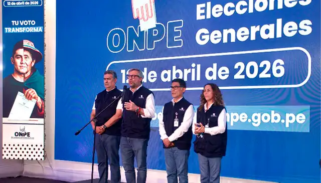 Piero Corvetto brindó una conferencia para dar detalles sobre la jornada electoral. Foto: gob.pe   