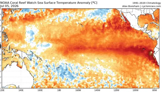 Monitoreo de la temperatura en el mar en el Fenómeno de El Niño Monitoreo de la temperatura en el mar en el Fenómeno de El Niño