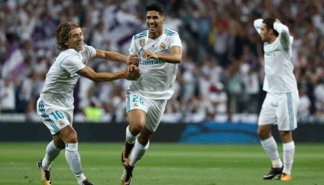 Marco Asencio marcó uno de los goles del Real Madrid en la Supercopa 2017. Foto: Real Madrid