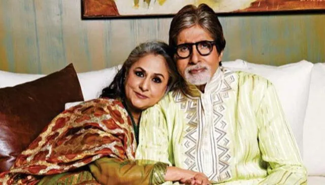 Bollywood: Amitabh Bachchan junto a su  esposa Jaya Bachchan. Crédito: Instagram
