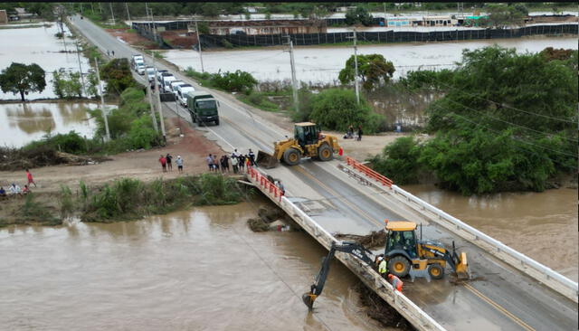  Las lluvias ocasionó graves daños en Lambayeque. Foto: La República   