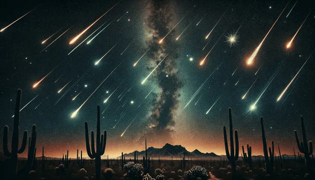 Los eventos astronómicos suelen presentarse con mayor facilidad en México. Foto: IA   