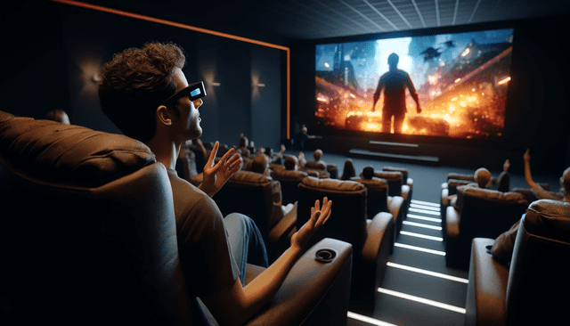 Las películas de ciencia ficción son muy requeridas por la audiencia en los cines. Foto: IA   