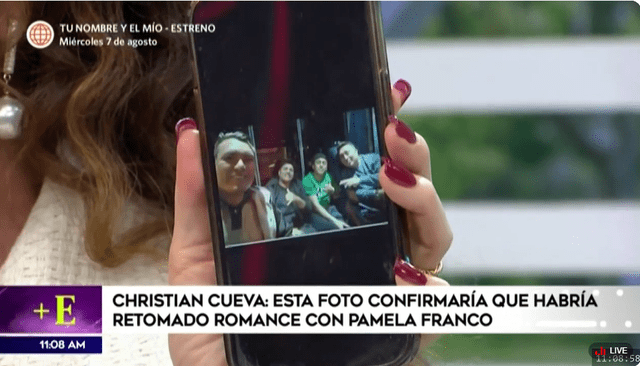 Janet Barboza lanzó 'bomba' sobre Christian Cueva y Pamela Franco. Foto: captura de América TV   