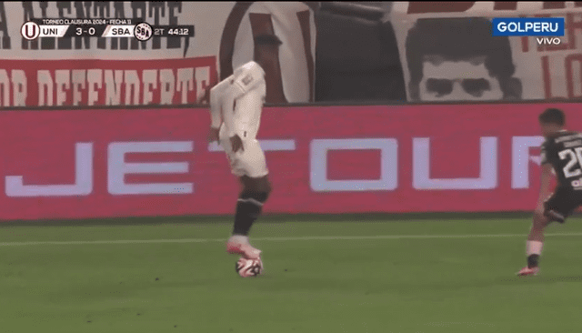  Segundo Portocarrero entró por reemplazo de Nelson Cabanillas en el Universitario vs Sport Boys por el Torneo Clausura 2024. Foto: captura de GolPerú   