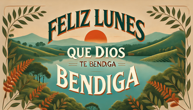  Dedica una bonita imagen de feliz lunes a tus seres queridos. Foto: IA    