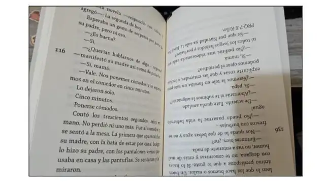 Mala compaginación. Imagen: Captura. Mala compaginación. Imagen: Captura.