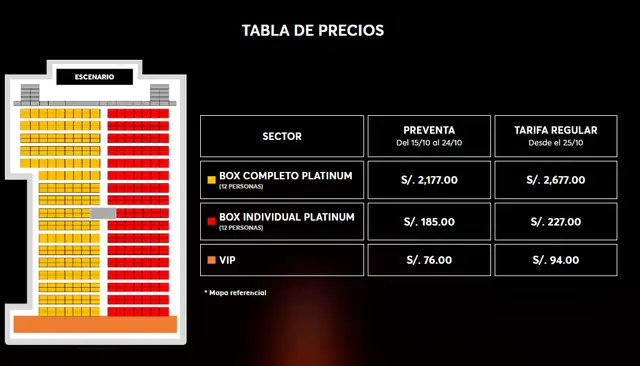 Precios de las entradas para el aniversario de Brunella Torcopo con la presencia de La India