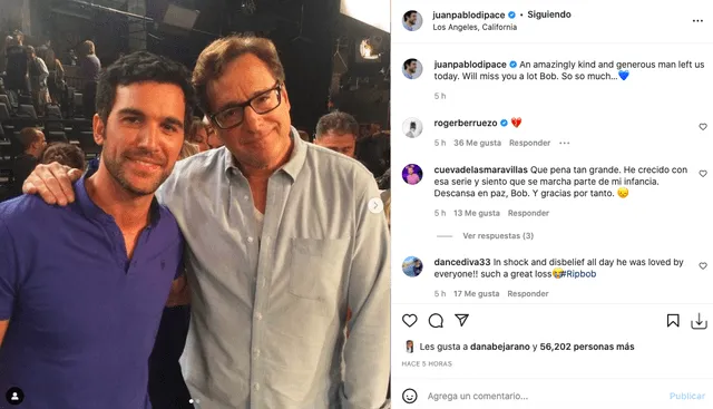 Bob Saget: estrellas de Tres por tres y Fuller House le dan el último adiós al actor