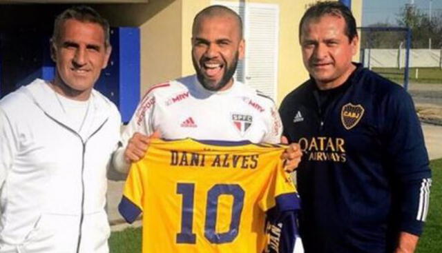 Dani Alves: Boca Juniors
