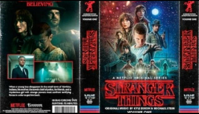 Stranger Things: lanzan el soundtrack de la serie, en casete y disco de vinilo [FOTOS y VIDEO]