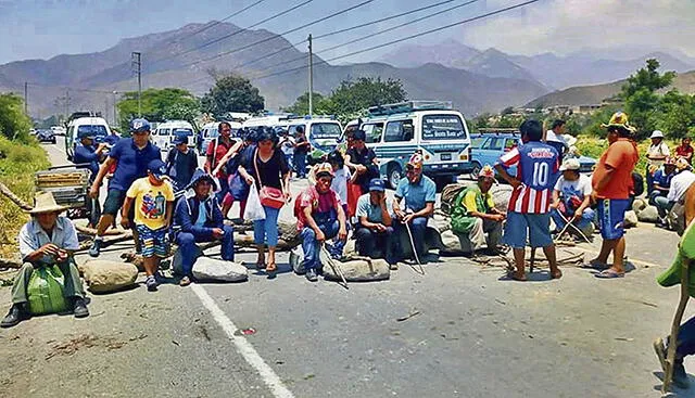 Productores de papa de  La Libertad bloquean  vías de acceso a la sierra