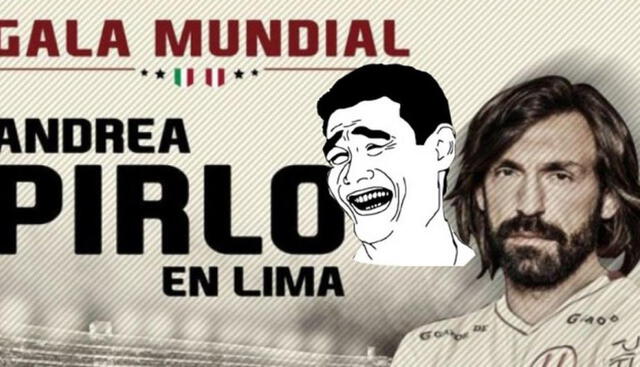 Los memes por la cancelación del partido de la ‘U’ con Andrea Pirlo