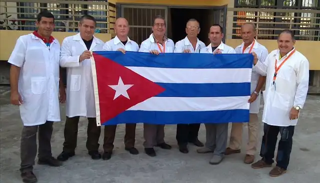 Médicos cubanos. Foto: Difusión.