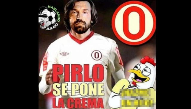 Los memes por la cancelación del partido de la ‘U’ con Andrea Pirlo