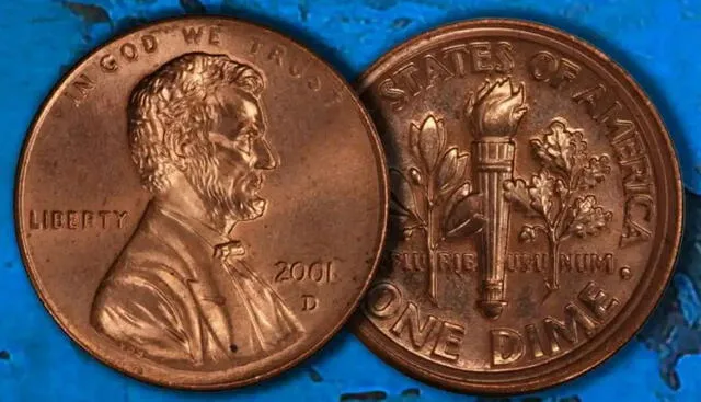 lincoln penny | moneda de colección | un centavo | penny | Mule Mint