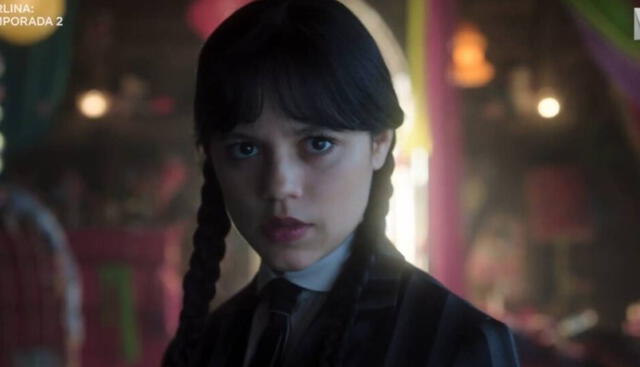 Jenna Ortega en 'Merlina'   