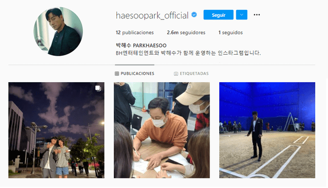 Chimera Park Hae Soo Kdrama Instagram Squid game