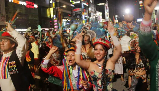  Perú logra cuatro triunfos en festival internacional de Folclore en Corea del Sur
