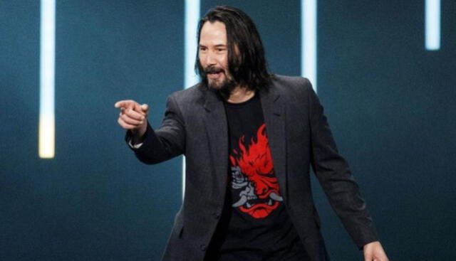 Keanu Reeves en E3 2019. Foto: ZonaActual