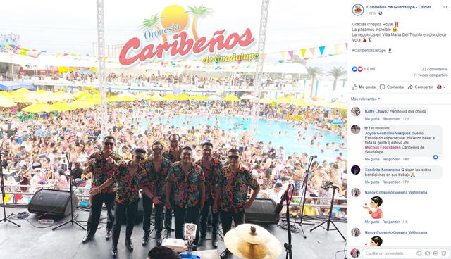 Los Caribeños de Guadalupe criticados tras muerte de una persona en concierto en Puente Piedra.