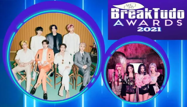 BreakTudo Awards 2021, K-pop, BTS, BLACKPINK