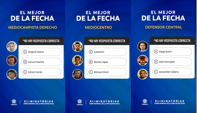 Selección peruana: encuesta de Conmebol. Foto: captura Instagram