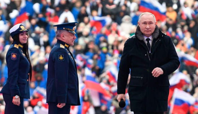 Russian President Vladimir Putin has been charged with war crimes against minors.  Photo: AFP   