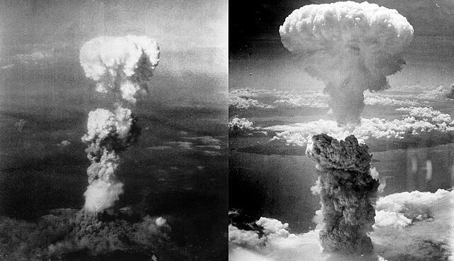 Bombardeos de Hiroshima y Nagasaki. 