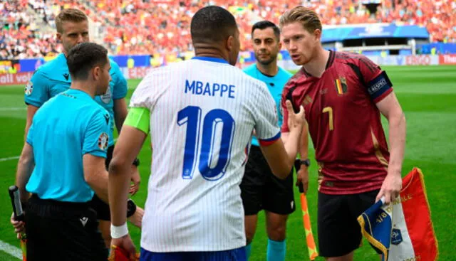Kevin De Bruyne es el capitán y uno de los referentes de la selección de Bélgica. Foto: AFP.   
