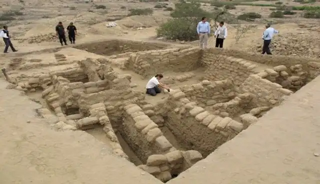 Descubrimiento del templo religioso. Foto: Central Noticiera Descubrimiento del templo religioso. Foto: Central Noticiera