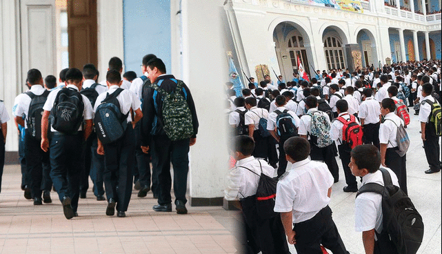 Escolares llevarán Educación Cívica en los colegios. Foto: LR/Andina   