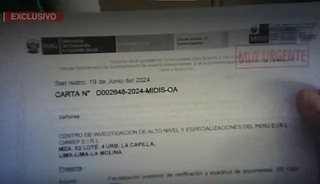 Ministerios piden información sin pensar que estudios son fraudulentos. Foto: Captura América Noticias   