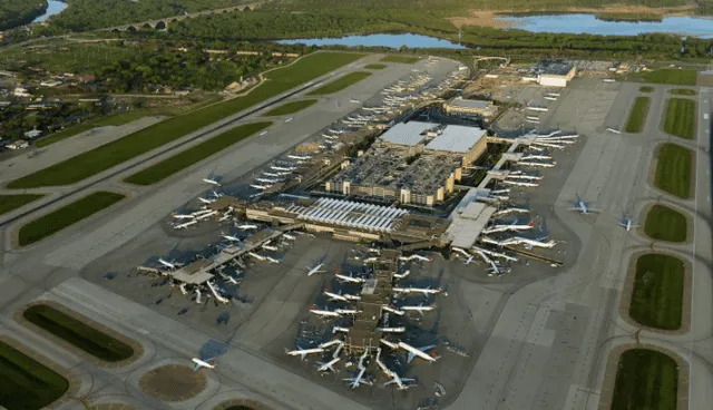 El aeropuerto de Minneapolis se considera el mejor en términos de satisfacción en Estados Unidos.&nbsp;Foto: Pioneer    