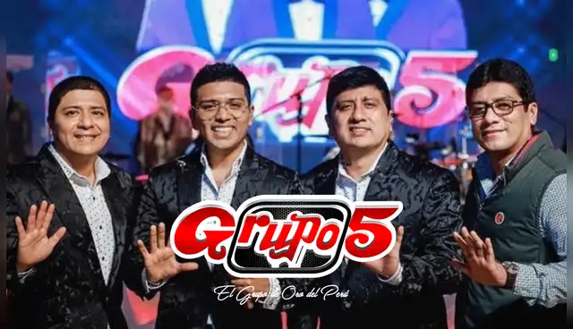  El Grupo 5 ha logrado consolidarse como un referente de la música norteña en Perú.   