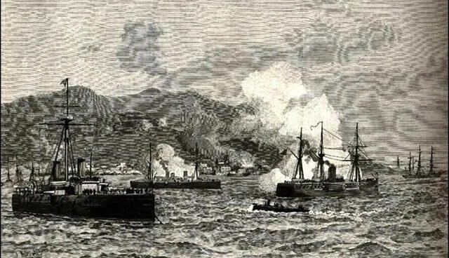  La Guerra de Panamá fue un conflicto militar en 1885 entre Chile y Colombia contra EE. UU. por el control del canal de Panamá. Foto: Static<br>    