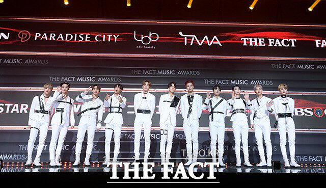 THE BOYZ en 2020 TMA The Fact Music Awards. Foto: The Fact