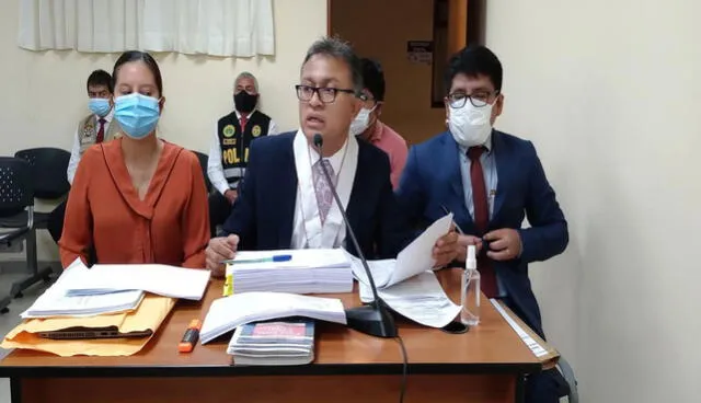 Fiscales sustentaron pruebas contra imputados en una audiencia que inició el martes 24 de agosto y terminó el viernes 27. Foto: Fiscalía