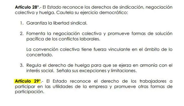 Artículo 29 de la Constitución Política del Perú.