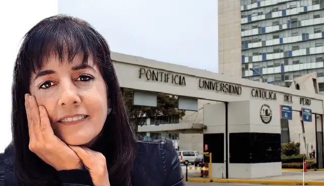 Patricia del Río no estudió Periodismo. Foto: composición LR/difusión/PUCP   