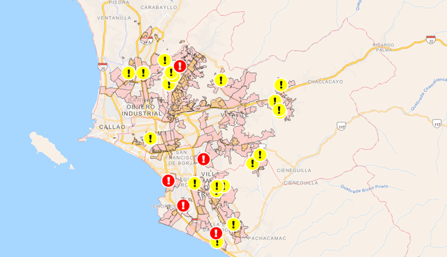 Interrupciones del servicio de agua potable en todo Lima. Foto: captura/Sedapal   