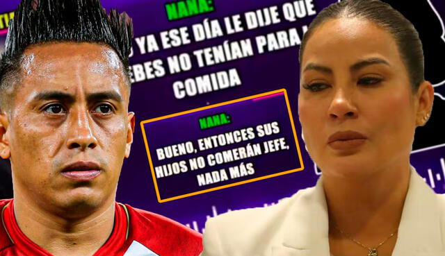  Pamela López denunció a Christian Cueva por violencia física y psicológica.    