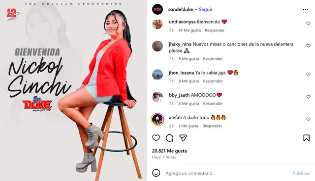 Foto: Instagram Son del Duke. Foto: Instagram Son del Duke.