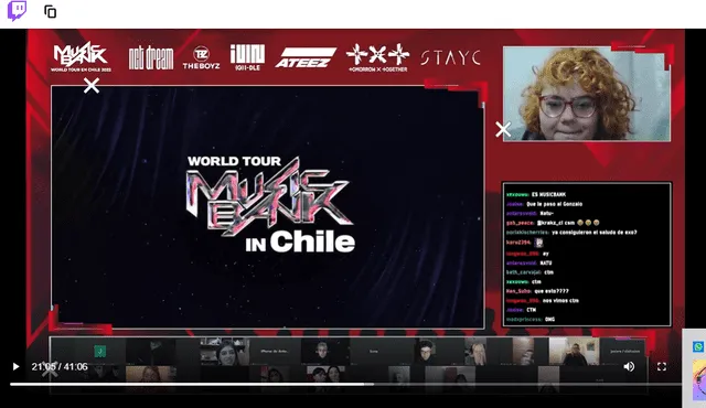 Music Bank Chile 2022, kpop, lineup